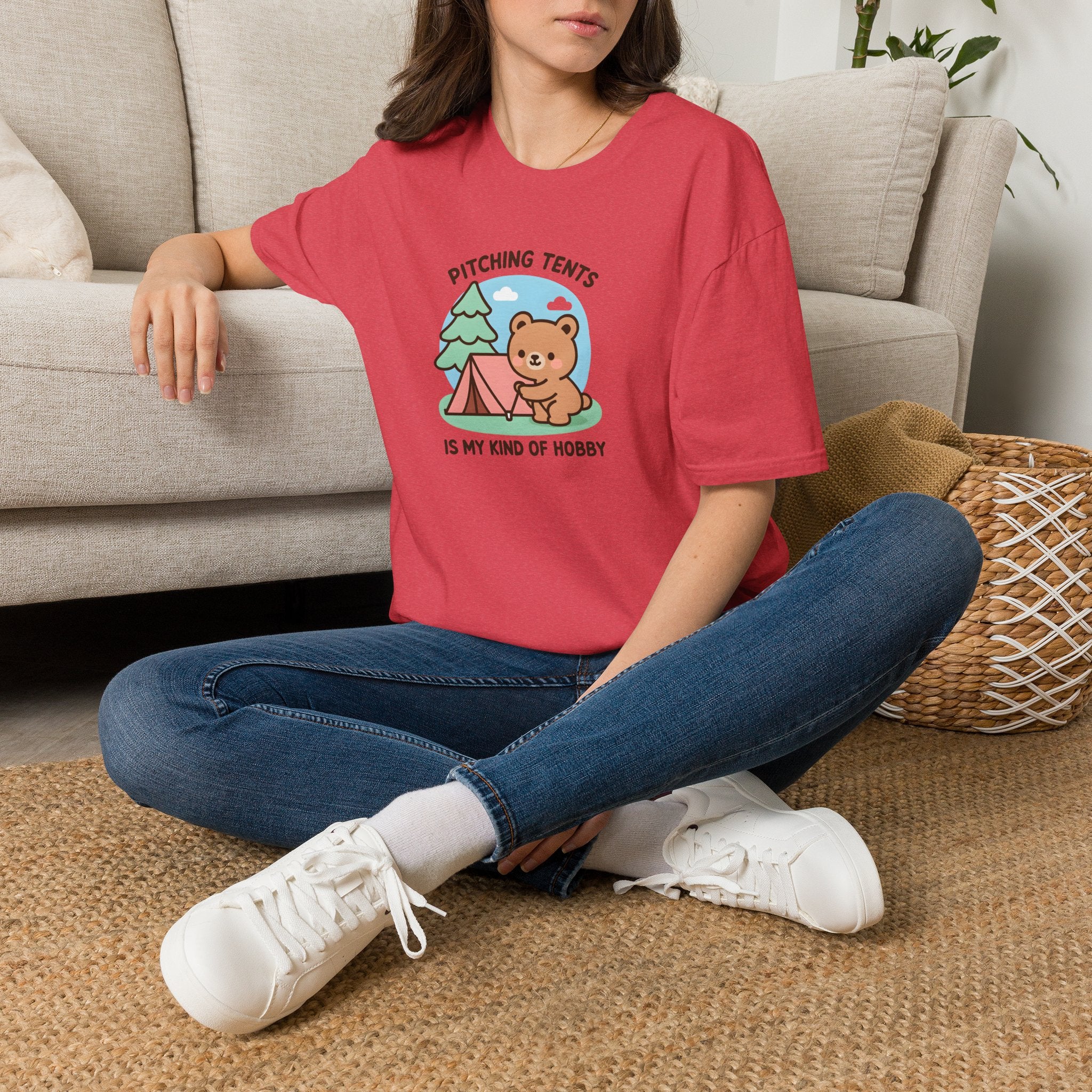 Bear Camping Tent T-Shirt