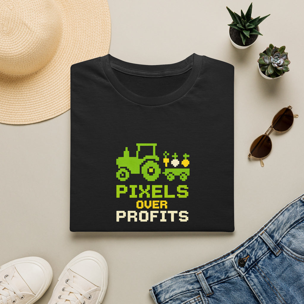 Pixels Over Profits T-Shirt