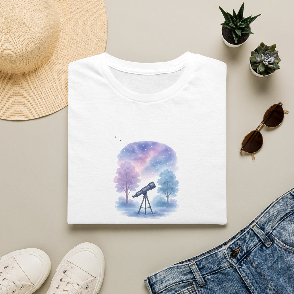 Starry Night Telescope T-Shirt