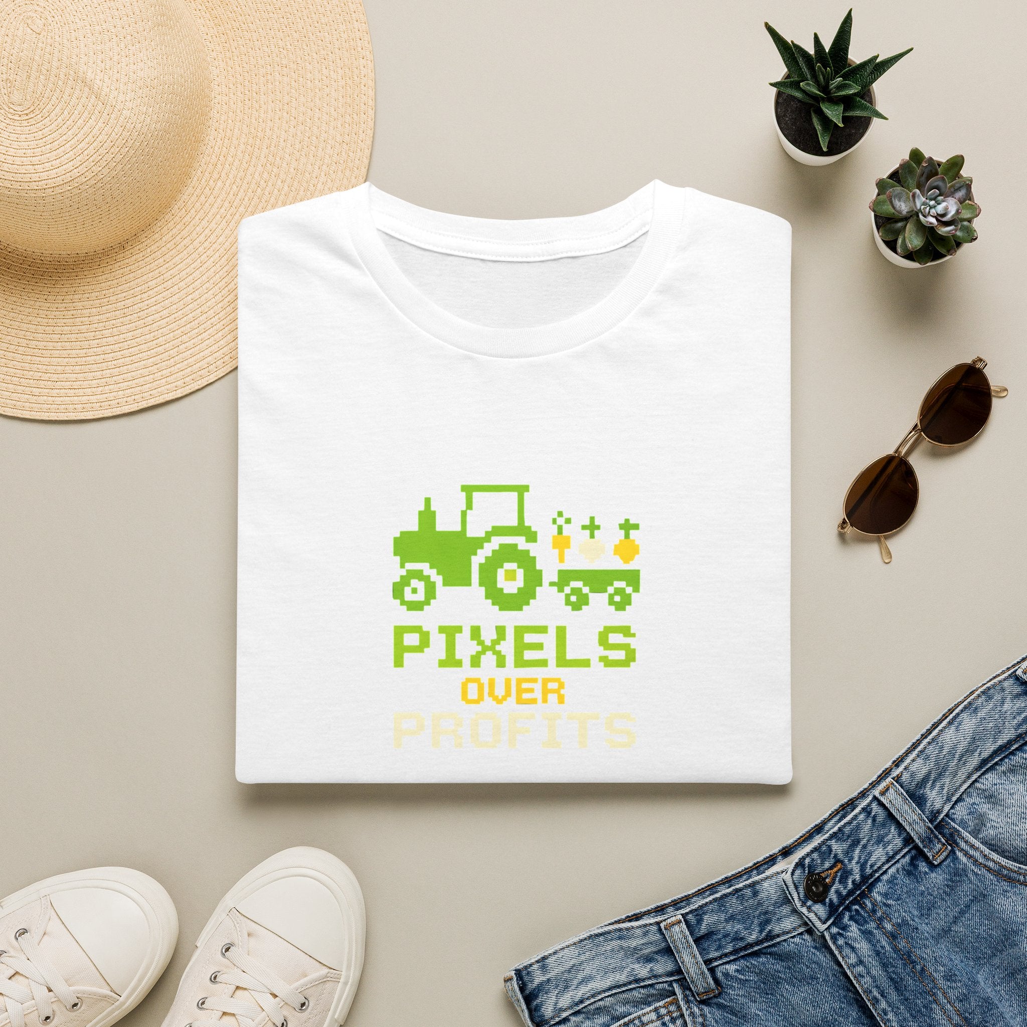 Pixels Over Profits T-Shirt
