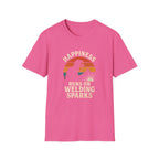 Happiness Runs on Welding T-Shirt