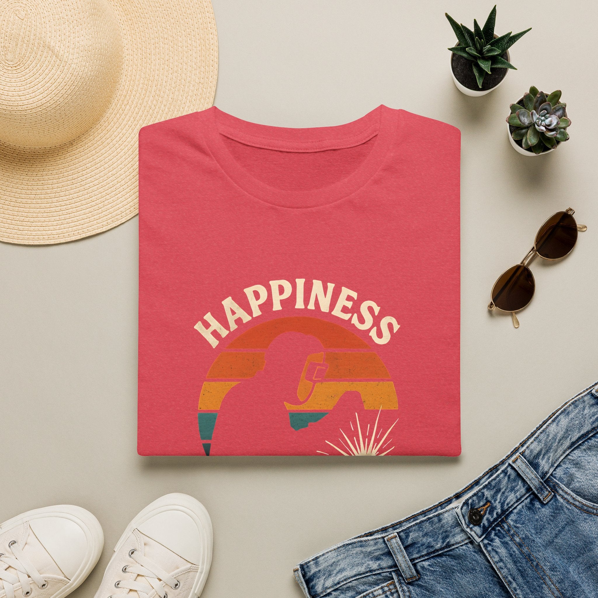 Happiness Runs on Welding T-Shirt