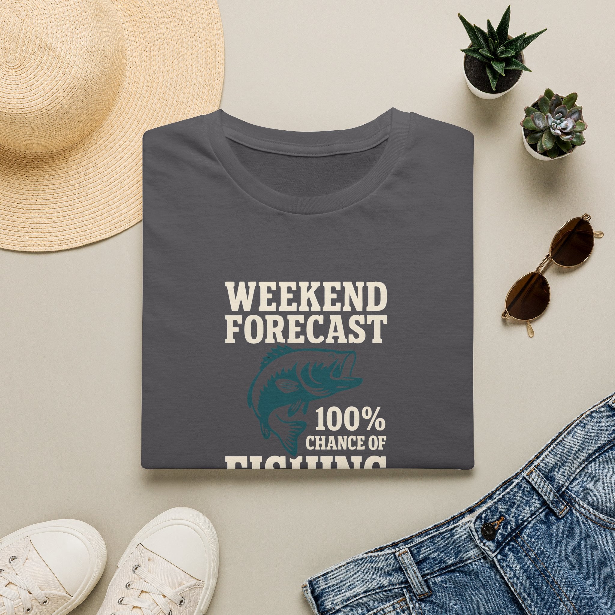 Weekend Fishing Forecast T-Shirt