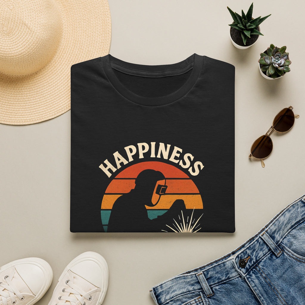 Happiness Runs on Welding T-Shirt