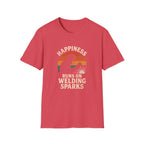 Happiness Runs on Welding T-Shirt