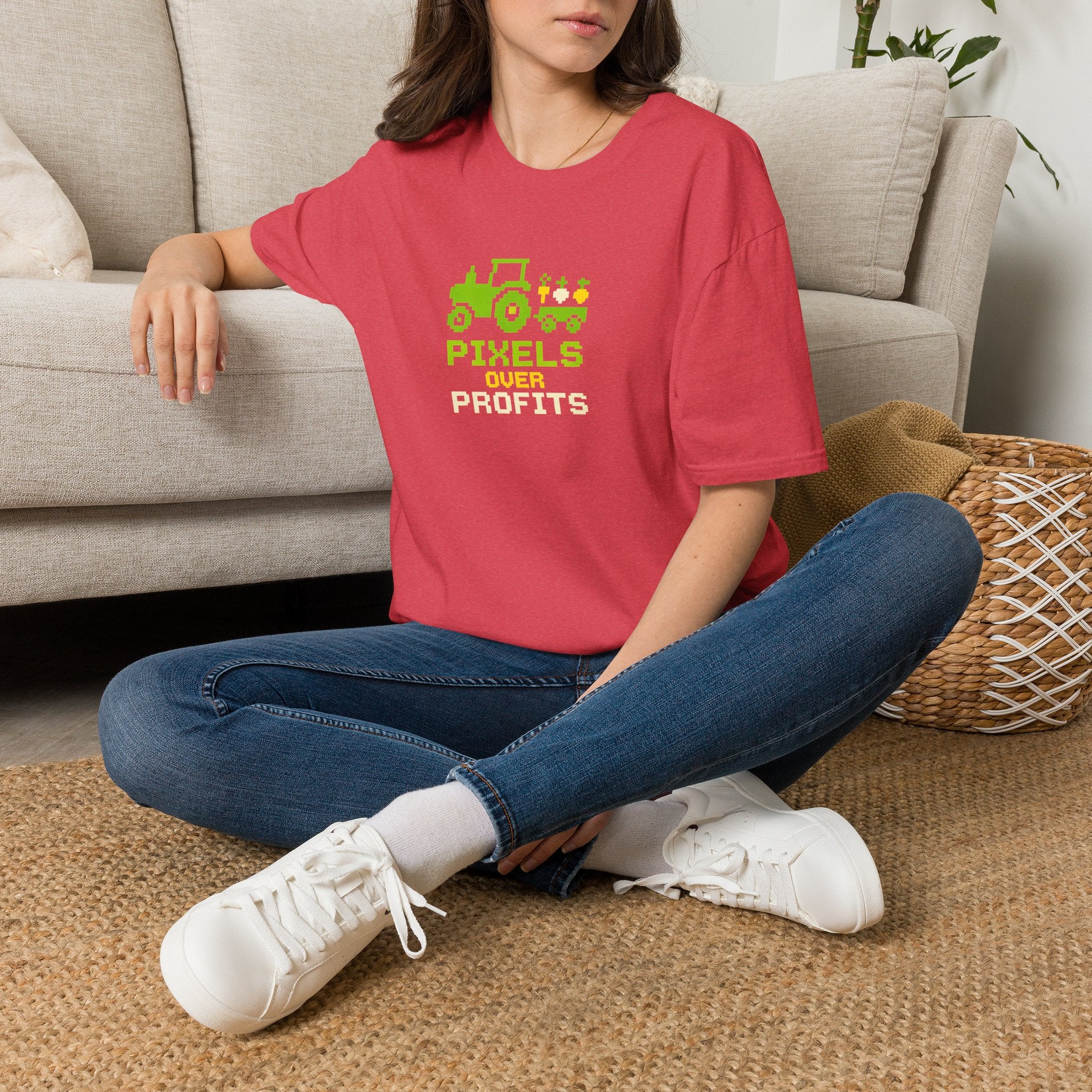 Pixels Over Profits T-Shirt