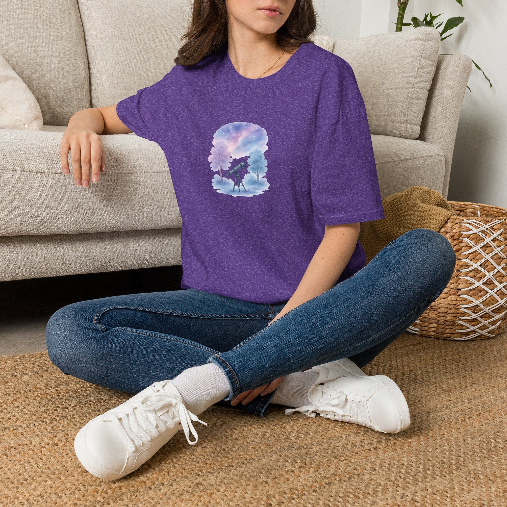 Starry Night Telescope T-Shirt