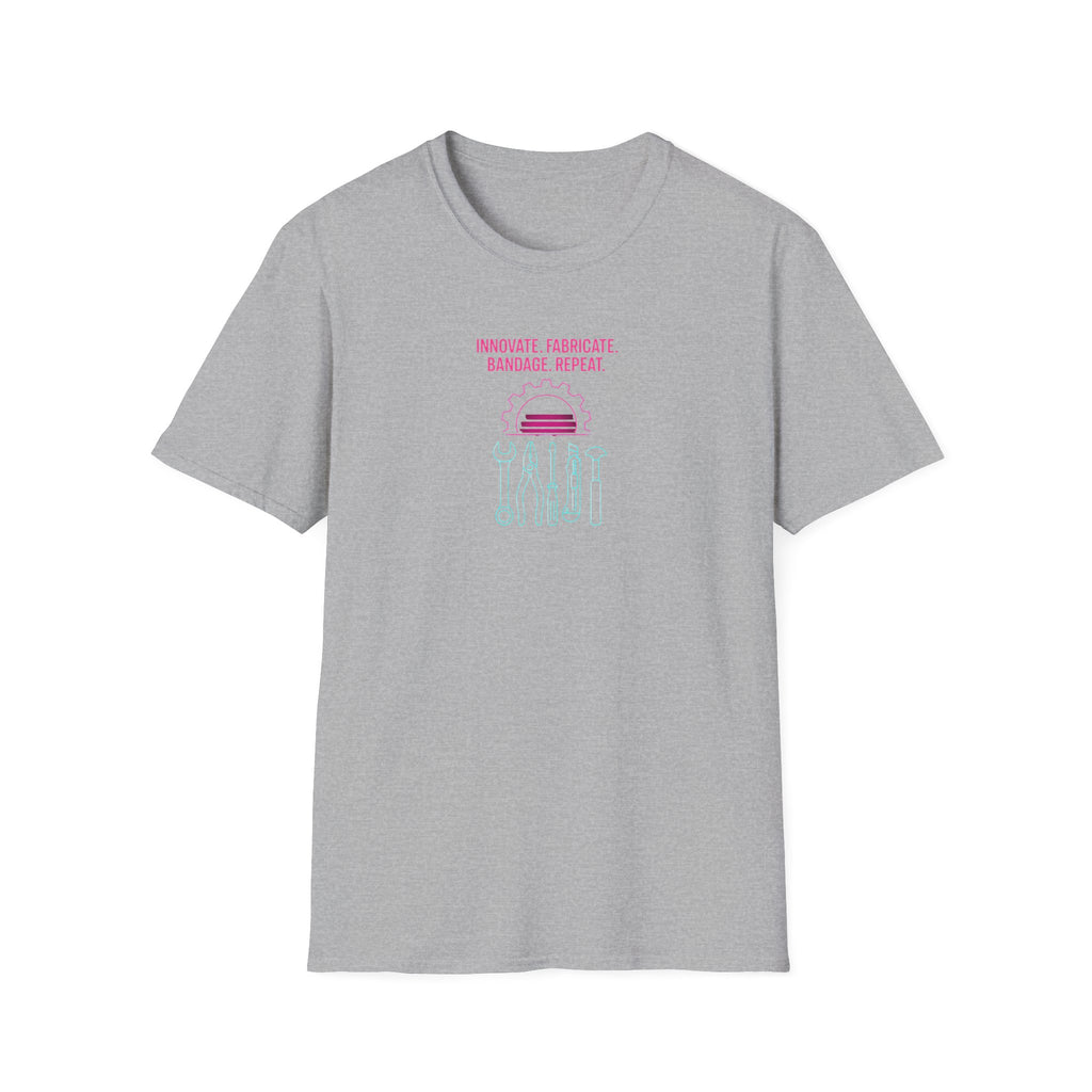 Innovate Fabricate Bandage Repeat T-Shirt