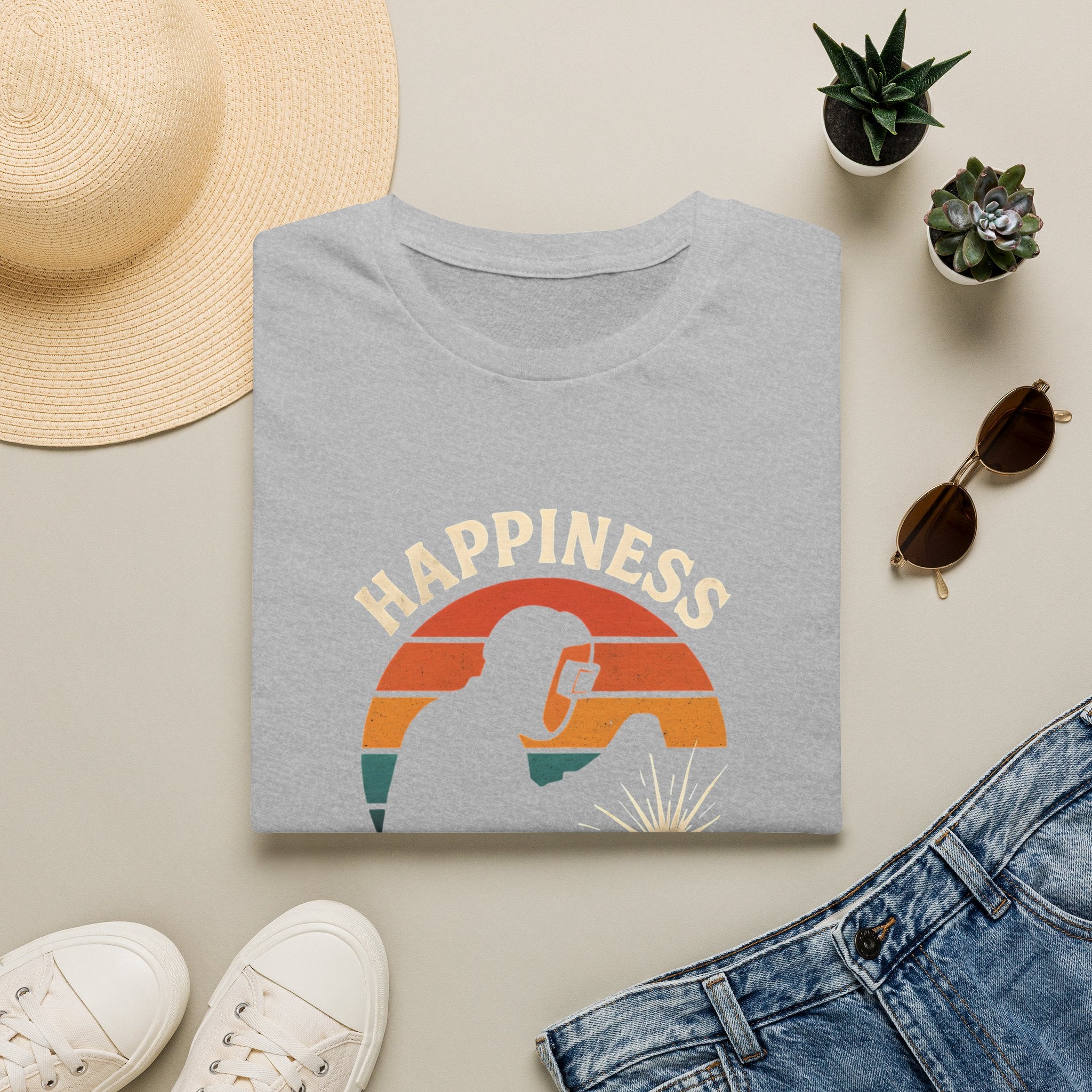 Happiness Runs on Welding T-Shirt