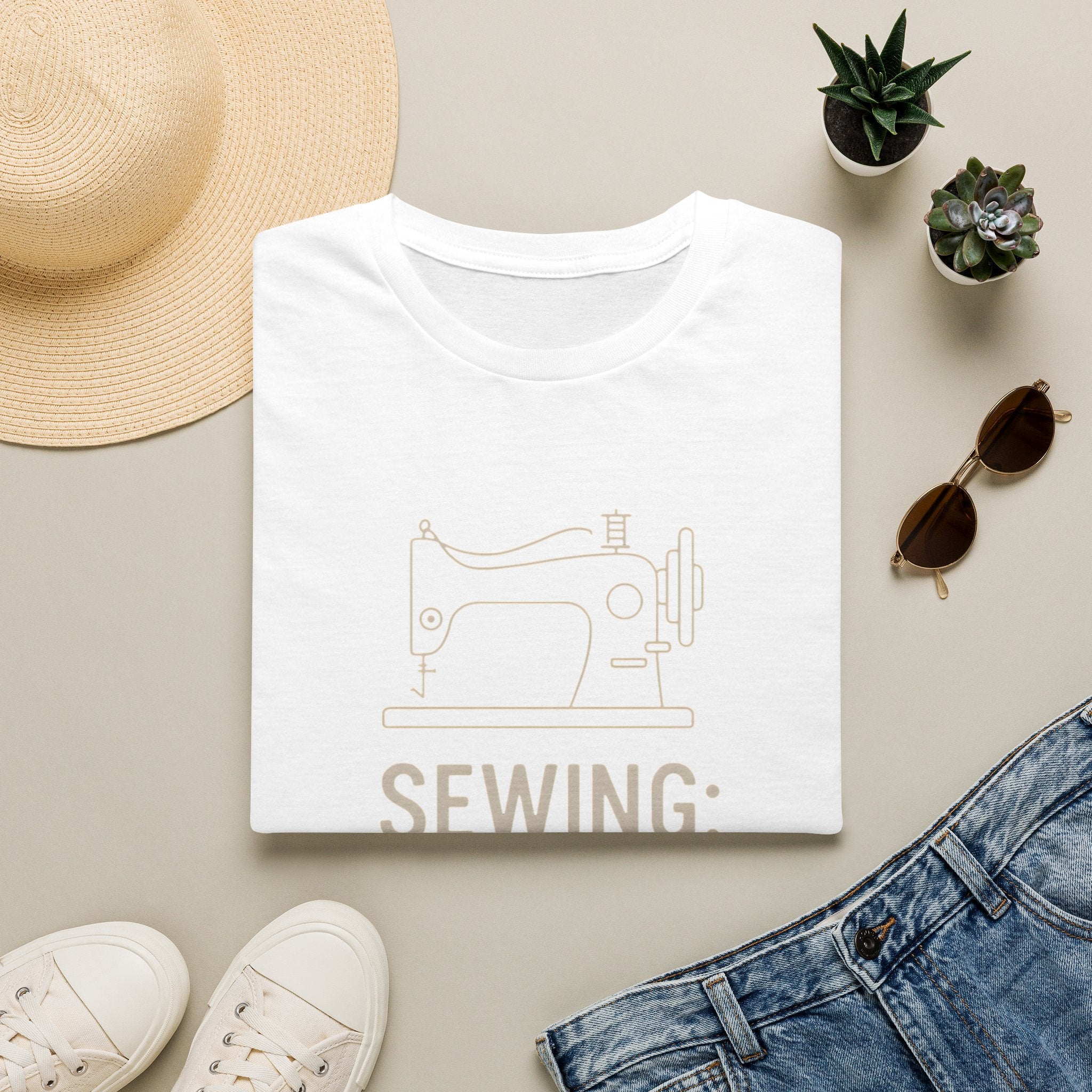 Affordable Sewing Therapy T-Shirt