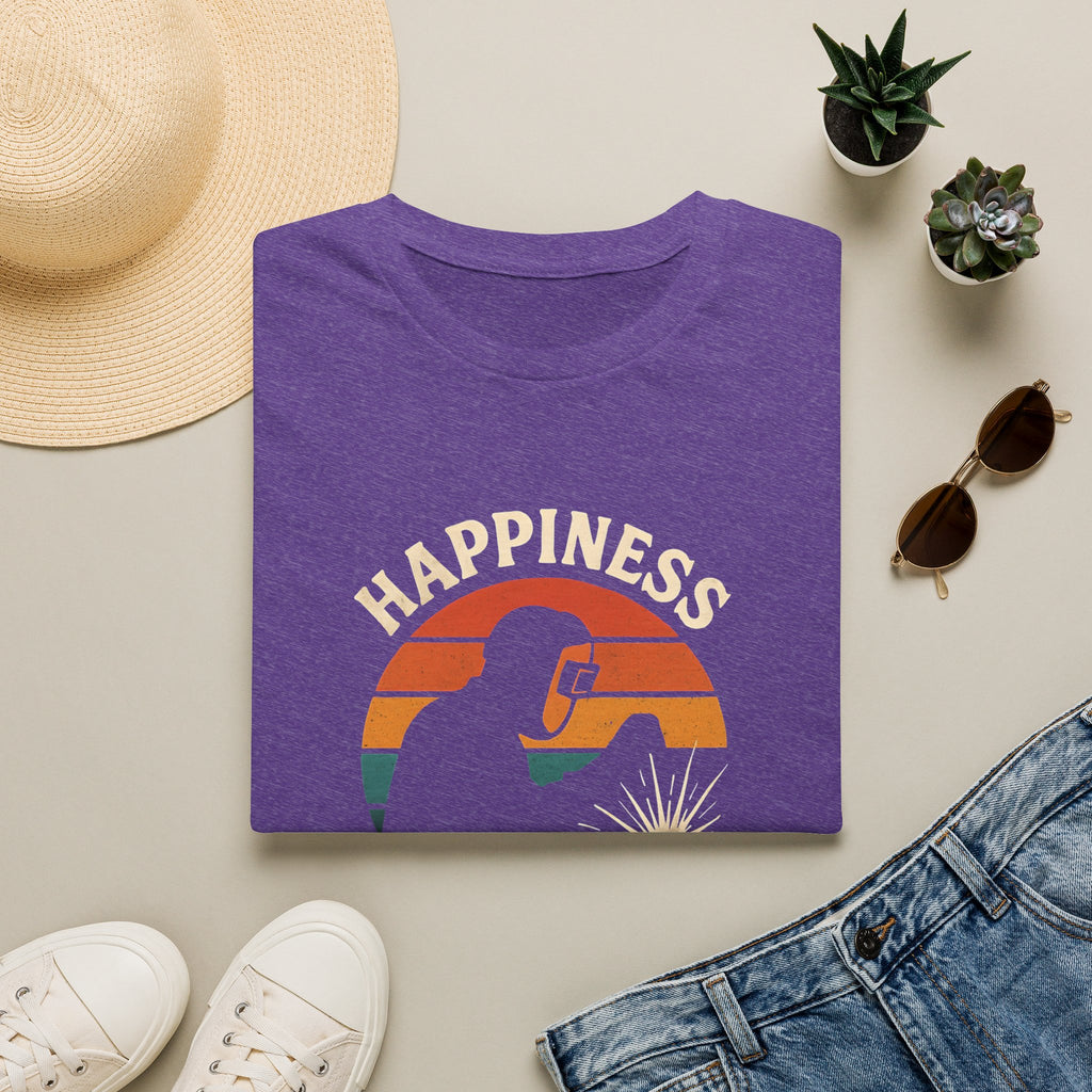 Happiness Runs on Welding T-Shirt