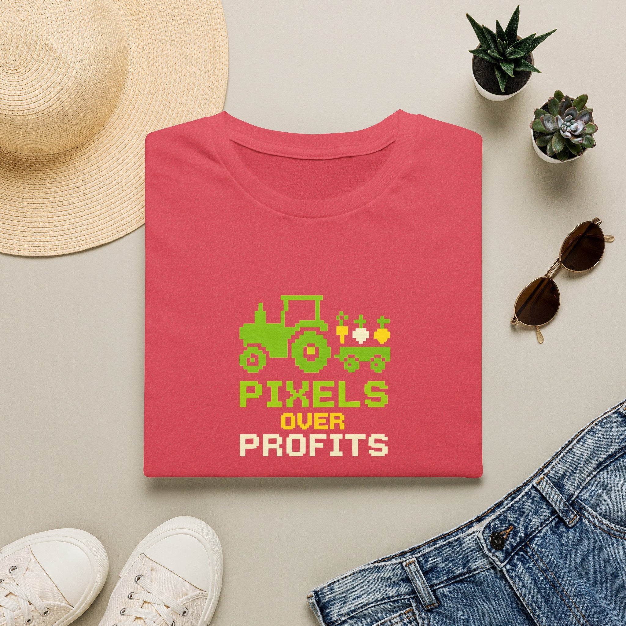 Pixels Over Profits T-Shirt