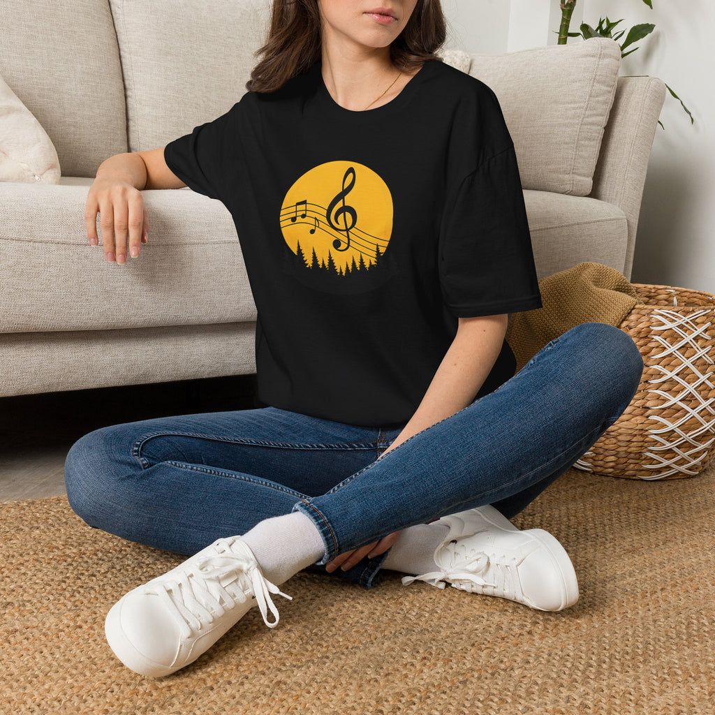 Treble Clef Sunset T-Shirt
