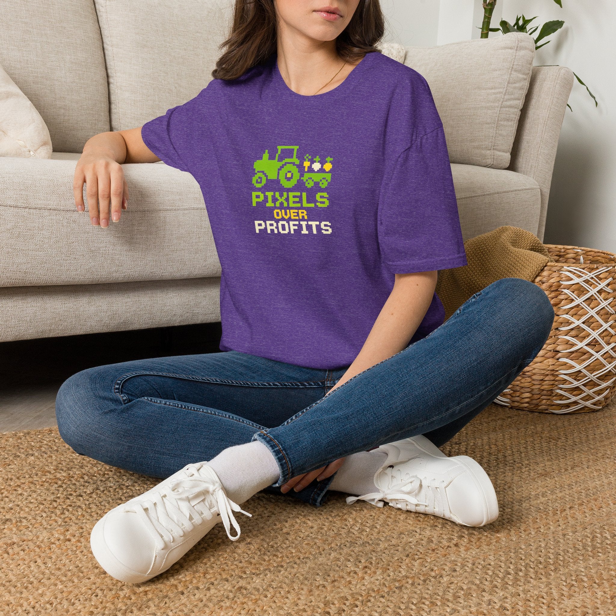 Pixels Over Profits T-Shirt