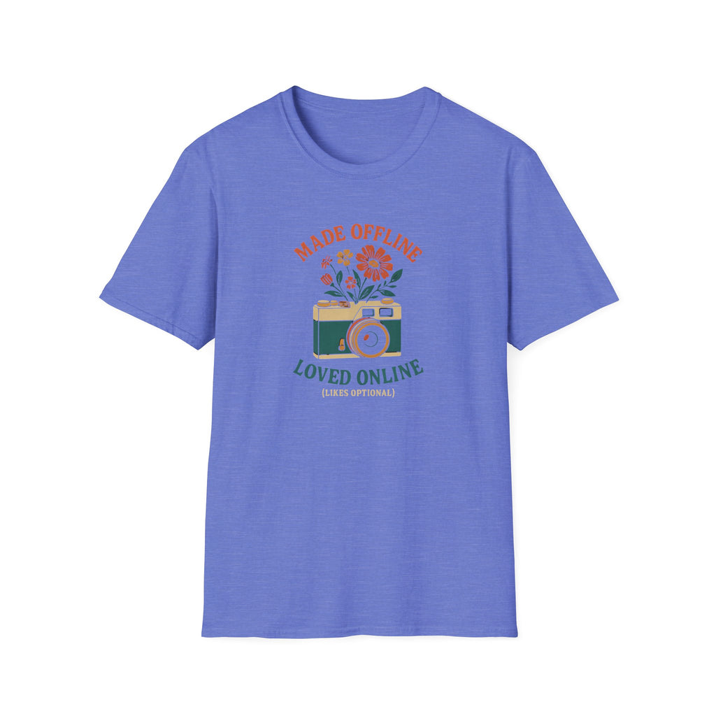 Camera with Flowers T-Shirt